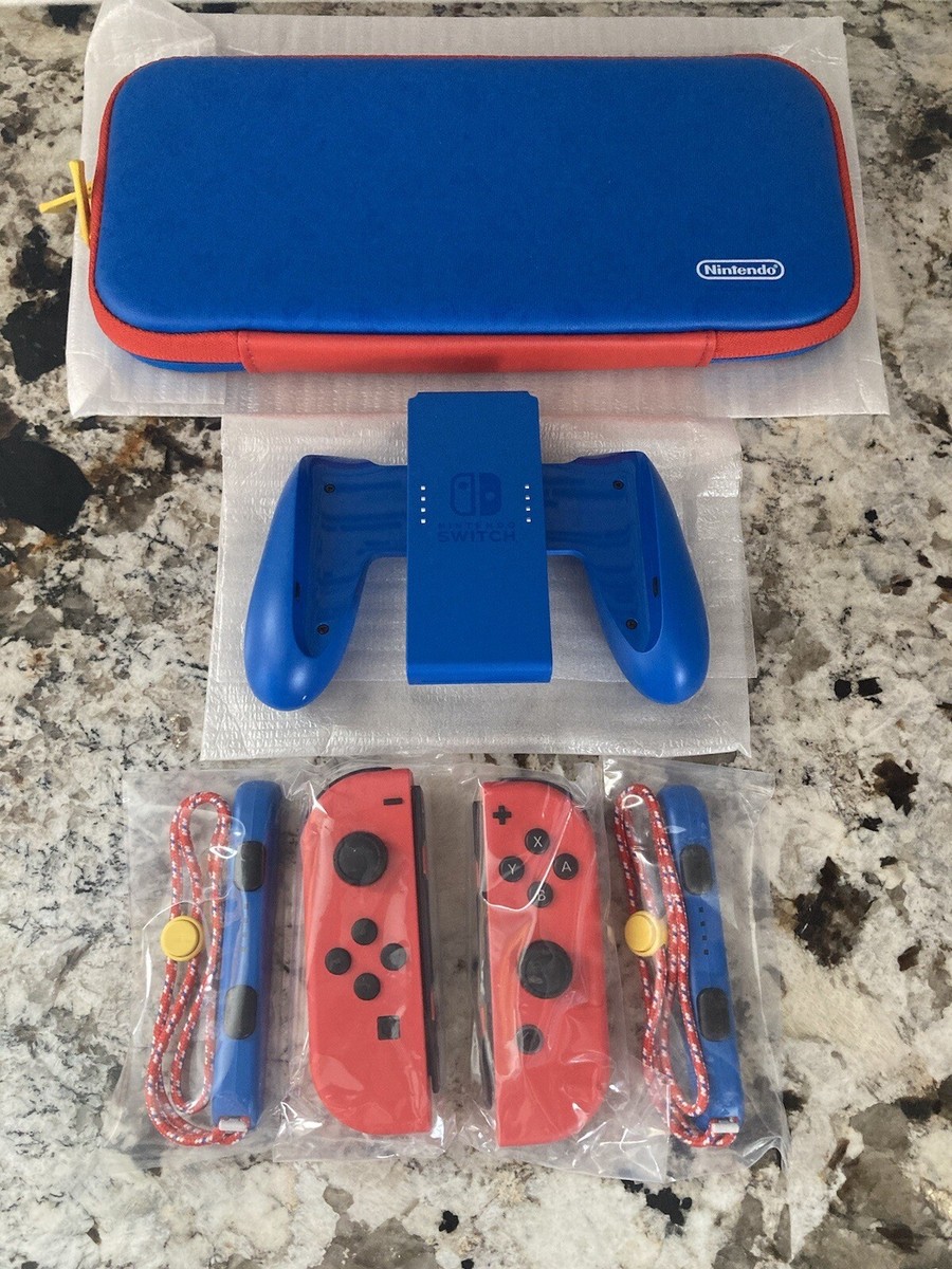 Game Red Blue Mario Switch Special Edition Nintendo Switch Red