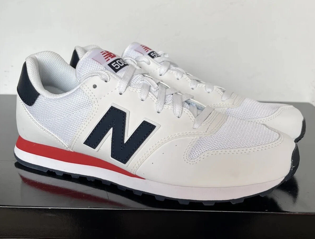 New balance 500 trainers in white sales