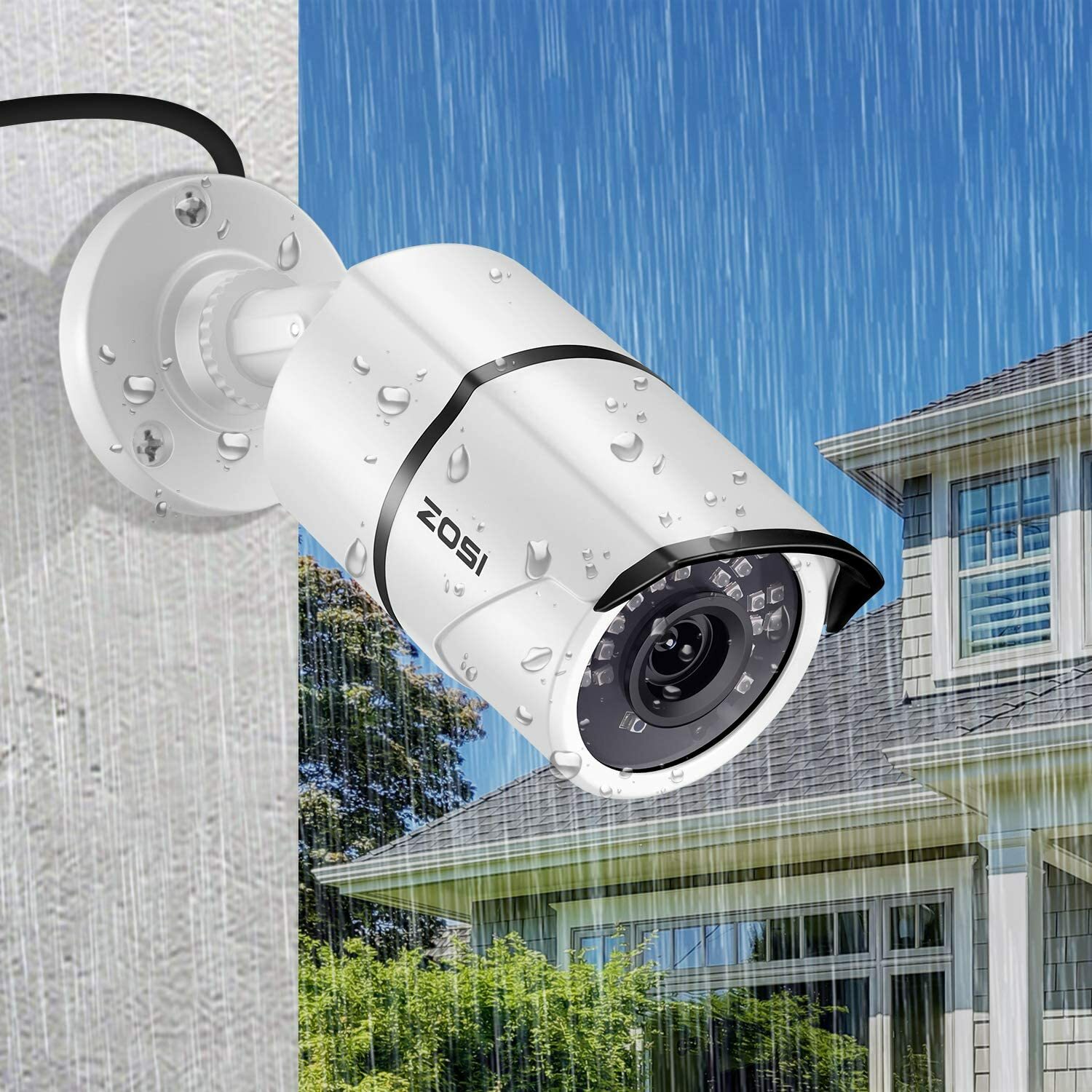 caméra surveillance ip67 – vue détaillée