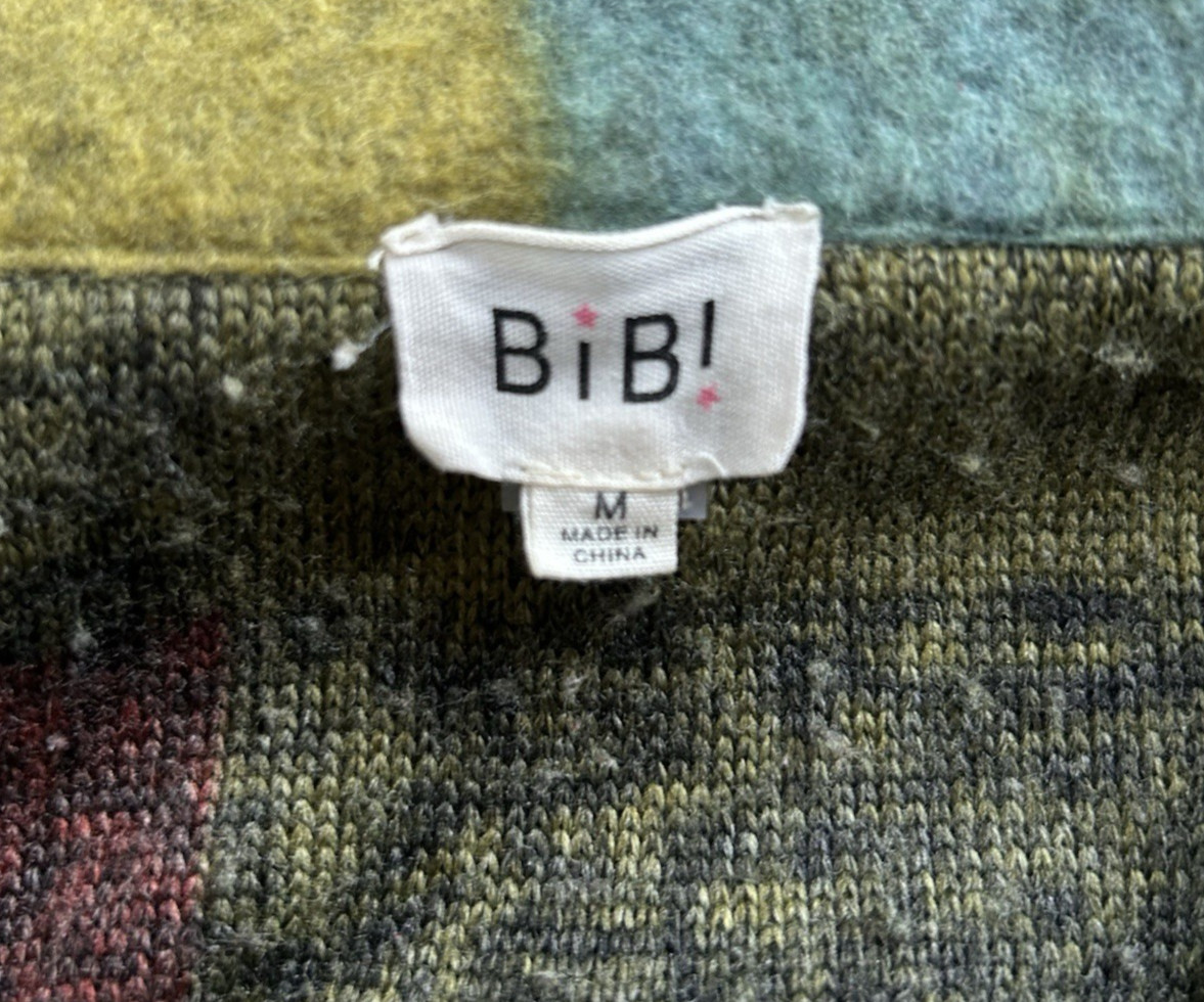 BiBi Shacket Plaid Fleece. Patchwork, Pockets, Bu… - image 4