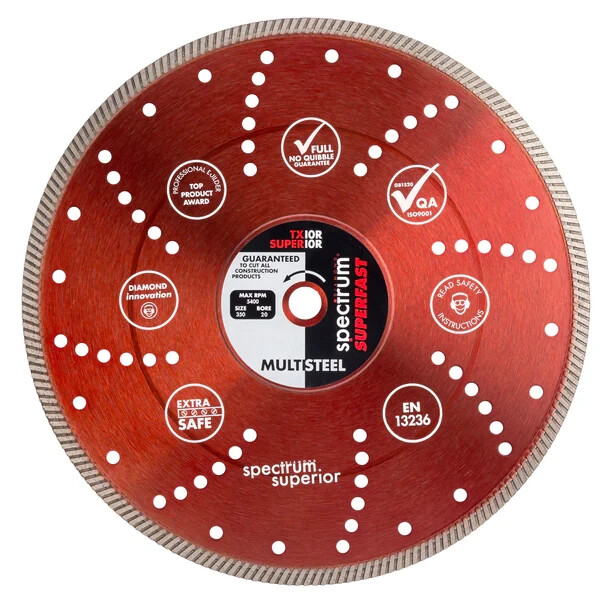OX TX10R-115/22 Spectrum Superior Turbo Dia Blade - 350/20mm Twinpack