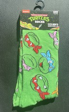 Teenage Mutant Ninja Turtles TMNT Socks Men s 6-12 NEW Nickelodeon