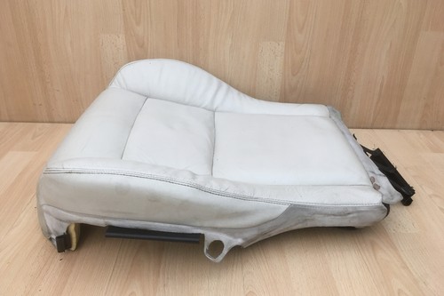 FRONT LEFT SEAT BASE LEATHER IVORY SPORT Jaguar XJ XJ8 XJR X350 2003-2010 #0002 - Picture 3 of 6