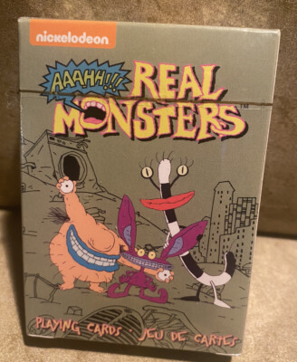 【レア】NICKELODEON AAAHH!!! REAL MONSTERS Nickelodeon AAAHH!! Real Monsters Playing Cards | eBay