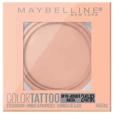 Maybelline Color Tattoo Up To 24HR Longwear Cream Eyeshadow