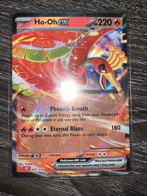 Ho-oh ex 007/034 Trading Card Game Classic Holo | eBay