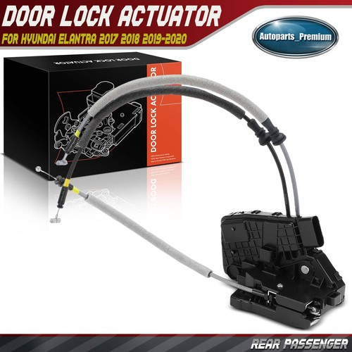ApplianPar Front Left Driver Side Door Lock Cylinder With 2 Keys – Fits Hyundai Elantra 2017-2020