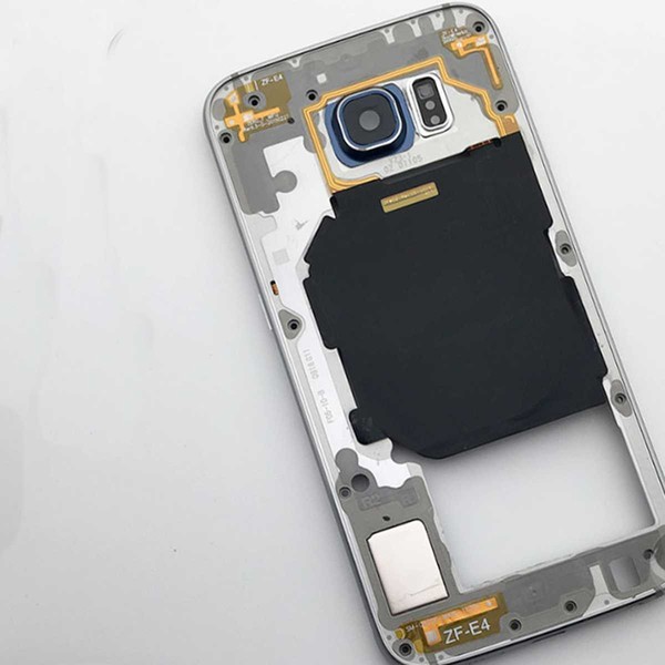 Mittelrahmen FüR Samsung Galaxy S6 G920 Schwarz Mittel Rahmen GehäUse Frame-image