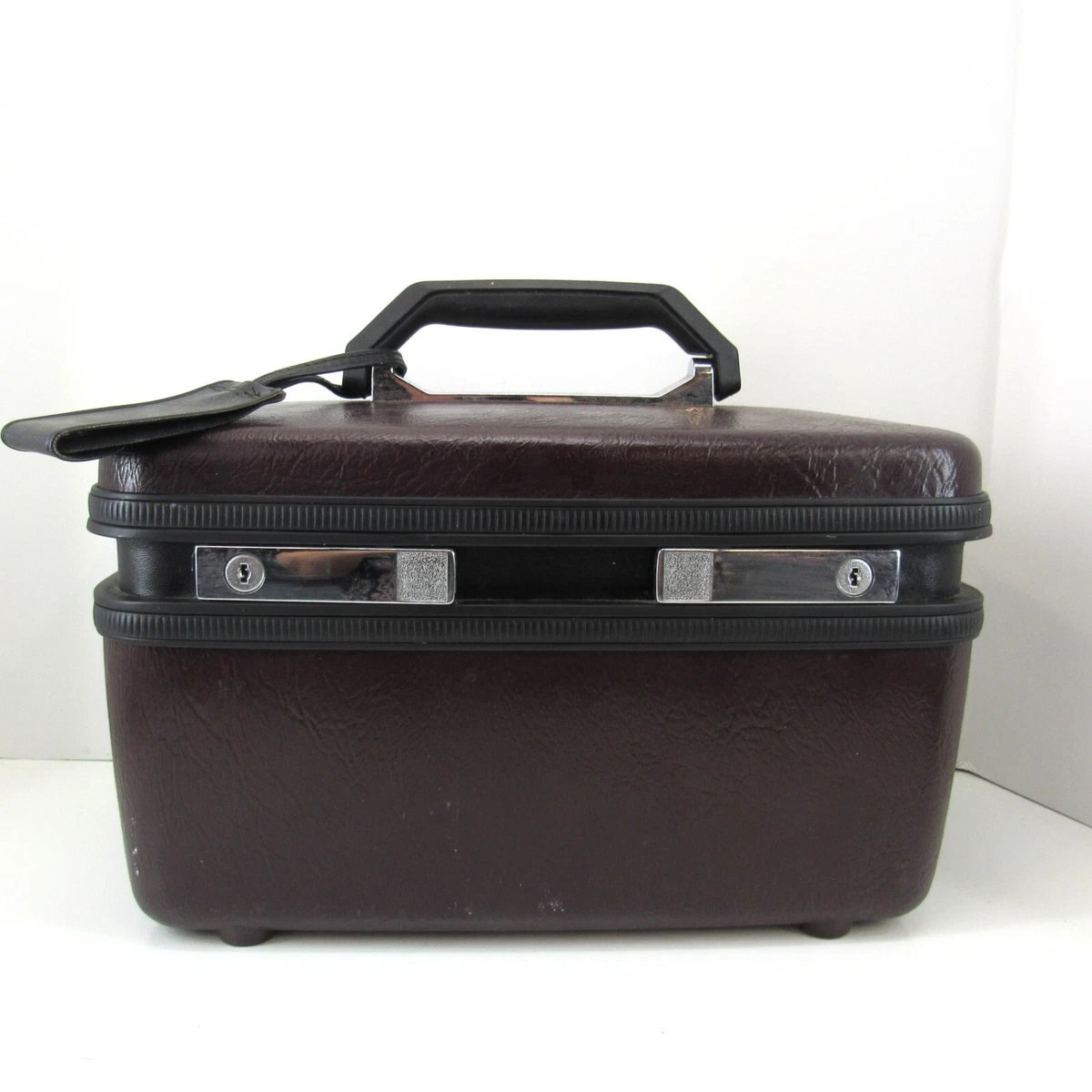 Vanity Samsonite vintage rigide rouge – Beauty case rétro en excellent état - Accessoires & Bagagerie