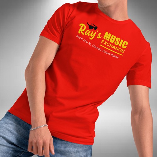 Rays Music Exchange T-Shirt Funny Blues Brothers Inspired Classic 80s Movie - Picture 4 of 6