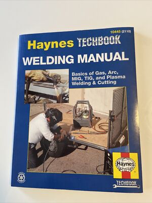 1994 Haynes Techbook Welding Manual Service Educational Manual 10445 (2110)