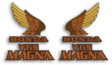 1984 Honda VF1100C V65 MAGNA Decal Set Fuel Gas Tank Side Cover Decals IN STOCK!