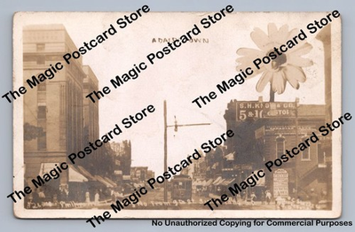 #ad #ad Sioux Falls South Dakota quot;A Daisy Townquot; RPPC Antique Exaggeration Photo 1910s $35.99