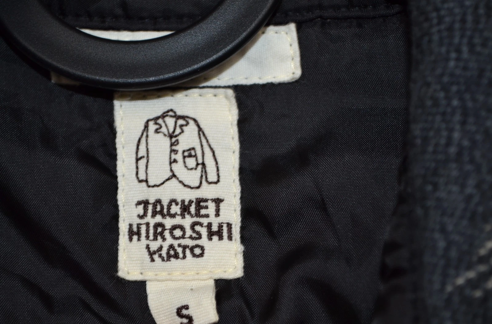 Hiroshi Kato The Anvil Tribal Brushed Shirt Jacket S Made in USA image 5