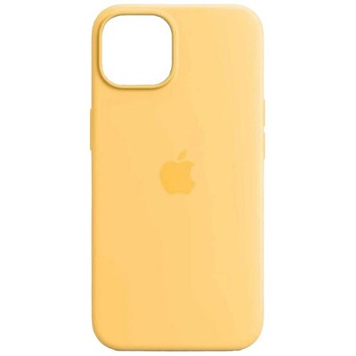 Original Apple iPhone Silicone Case mit MagSafe Canary Yellow für iPhone 14 Neu