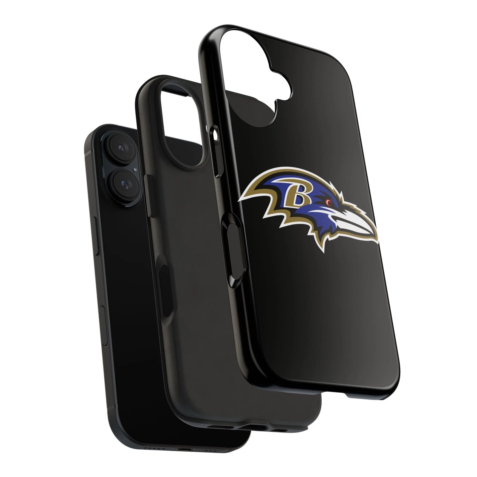 Baltimore Ravens Phone Case for iPhone Durable Football Fan Style