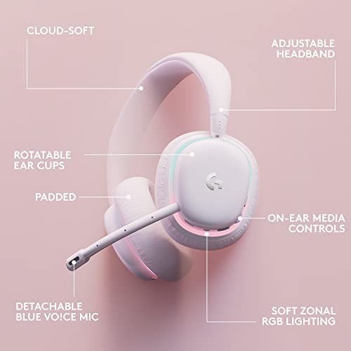 Logitech G735 LIGHTSPEED Bluetooth Wireless Gaming Headset White
