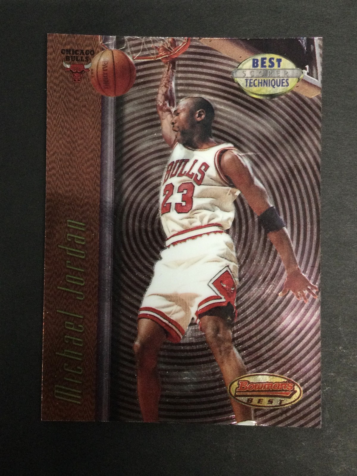 1997-98 Bowman's Best Techniques #T2 Michael Jordan Chicago Bulls NO RESERVE!