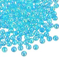 8 Mm Acryl-Rundperlen, 200 StüCk Ab-Farben Runde Klare Perlen Bastelperlen #10