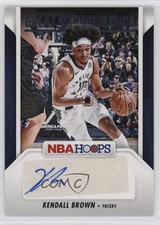 2024-25 Panini NBA Hoops Great SIGnificance Kendall Brown #GS-KBP Auto 0fp5