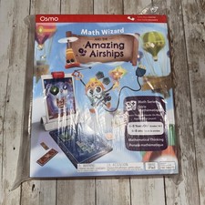 Osmo Math Wizard and the Amazing Airships iPad and Fire Tablet. Ages 6-8