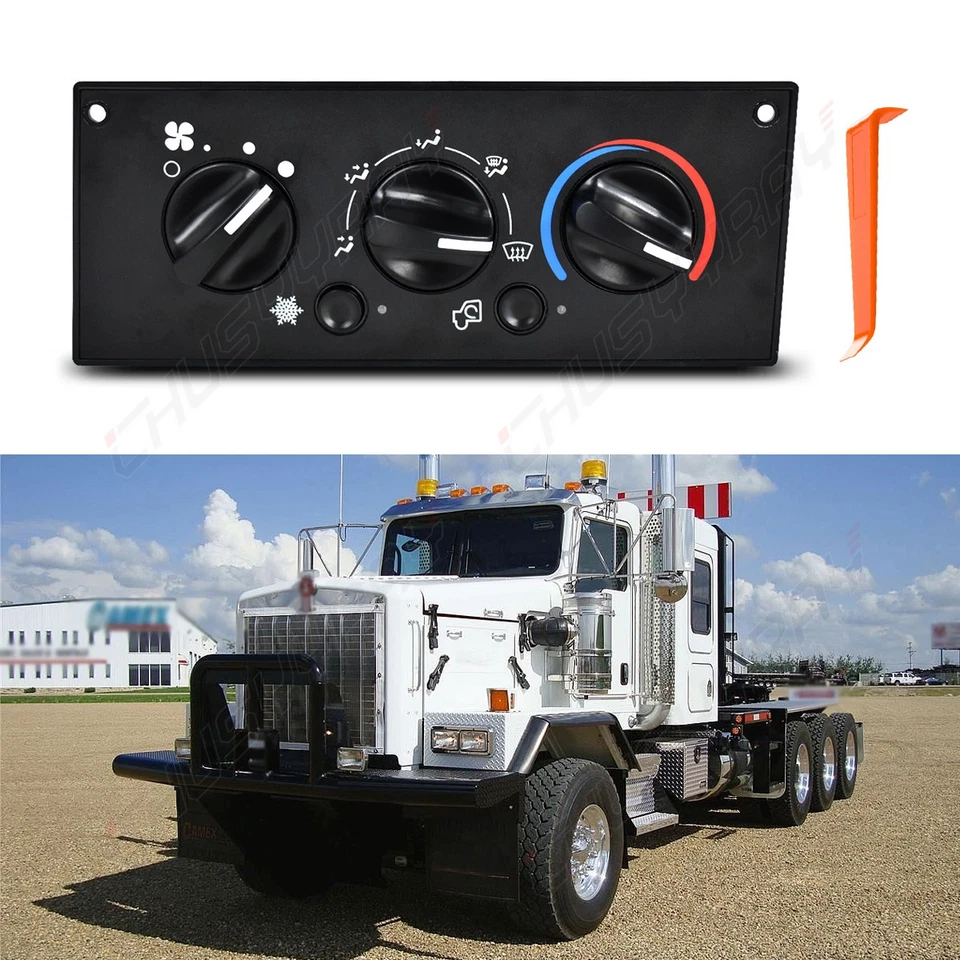 A/C Climate Control Module For 2005 Kenworth W900 Climate Control Module Plate - Image 2 of 4