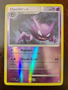 LP! Haunter 50/130 Diamond and Pearl Reverse Holo Pokemon TCG Vintage