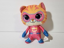 Disney Junior Super Kitties GINNY Plush Stuffed Cat Toy Buddy Bitsy Sparks