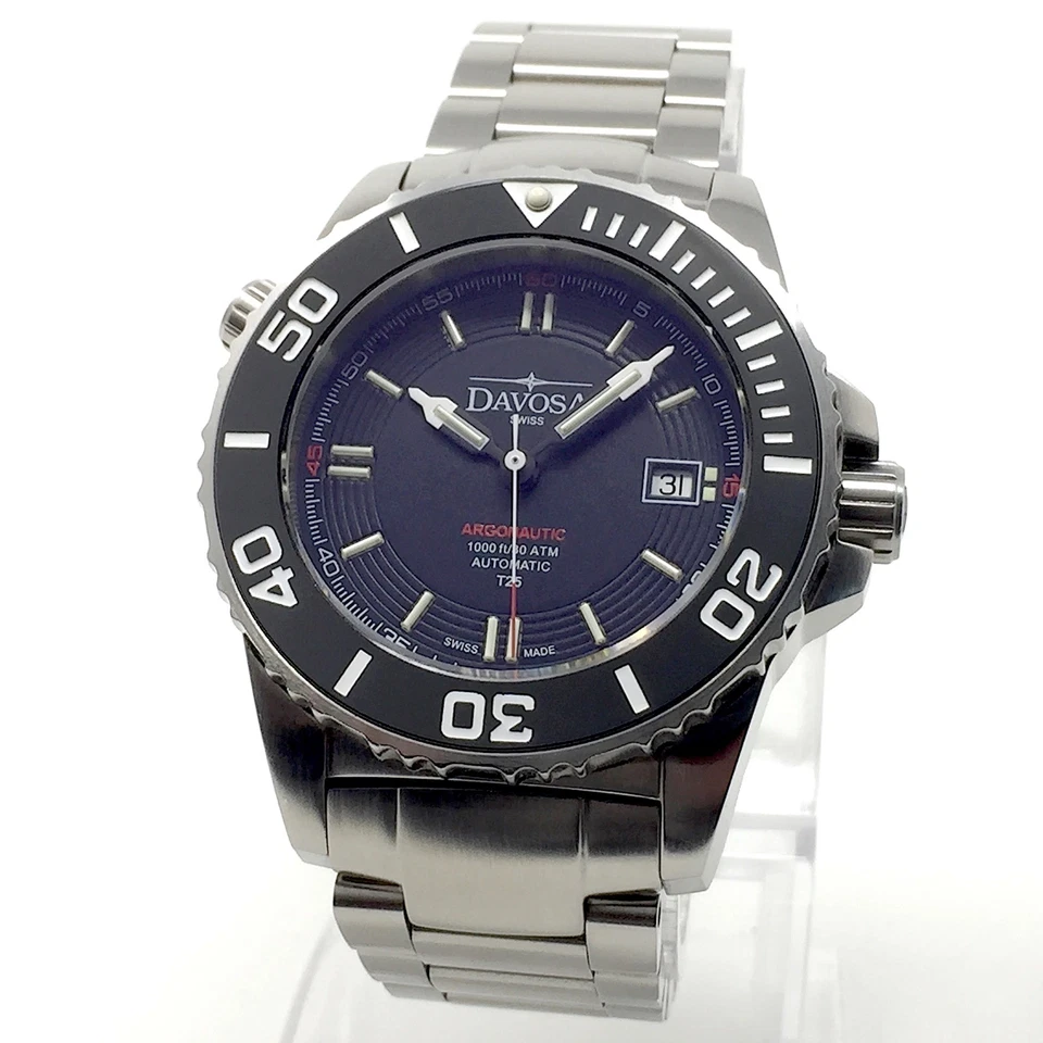 Davosa (like new & unworn) Argonautic Lumis Tritium Full-Set 161.509.60 - Bild 3 von 4