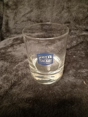 Whyte & Mackay Scotch Whisky Tumbler Glass | Vintage Barware | Good Condition