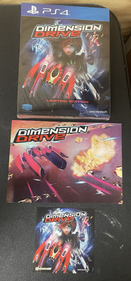 DIMENSION DRIVE LIMITED EDITION W/ EXTRAS - SONY PS4 - BRAND NEW SEALED