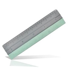 Vinyl Wrap Squeegee, Universal Car Wrapping Scraper with Ruler Suede 12 Inch