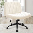 Adjustable Criss Cross Chair with Fabric Seat