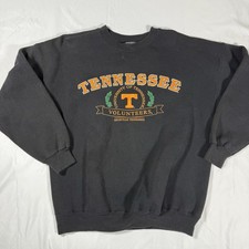 VTG Tennessee Volunteers Crewneck Sweatshirt XL Hanes Heavyweight Made in USA