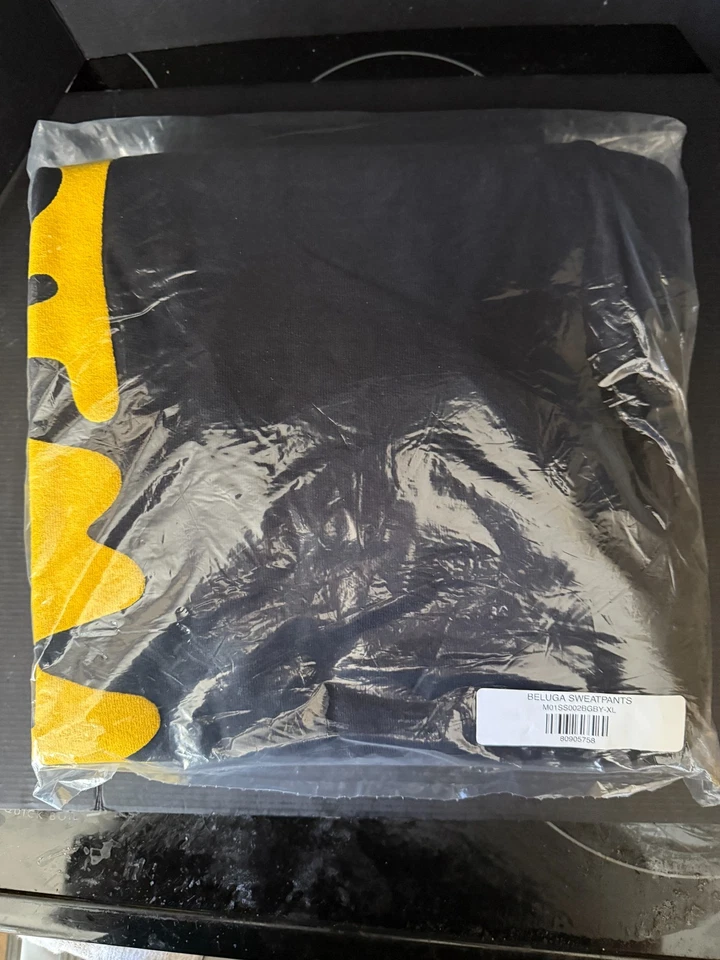 Sp5der Spyder Beluga Sweatpants Joggers BLACK - 2XL XXL - BRAND NEW in bag - Image 3 of 4