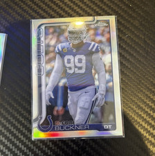Topps Chrome DeForest Buckner #99 Indianapolis Colts NFL Football Card