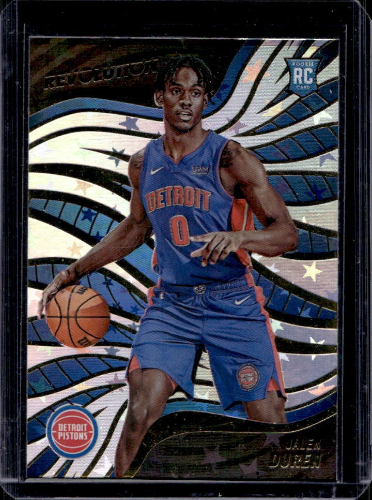 2022-23 Panini Revolution Jalen Duren RC Astro Rookie #150 Pistons