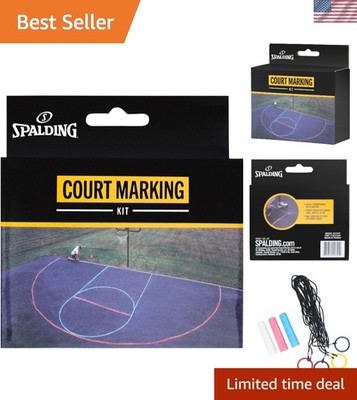 Versatile Basketball Court Marking Kit - Create 3-Point Lines & Free Throw Areas