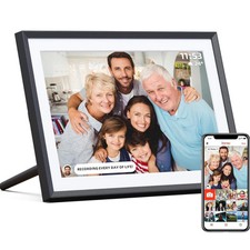 ARZOPA Frameo Digital Picture Frame 10.1 Inch Smart WiFi Digital Photo Frame ...