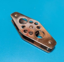 28mm fiddle Block with Becket  sailing dinghy boat spare parts