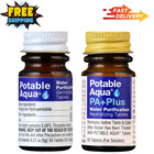 Potable Aqua Water Purification Tablets with PA Plus, Portable and Effective
