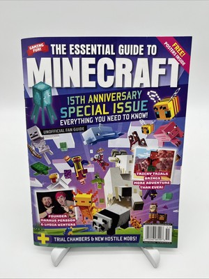 The Essential Guide To MINECRAFT 15th ANNIVERSARY SPECIAL ISSUE Magazine Poster