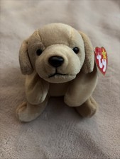 Ty Original Beanie Babies FETCH The Dog Plush Toy With Tags