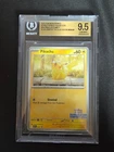 Beckett 9.5 Pikachu Stamp P. Illus. Contest  #214 Pokémon Promos S&V Black Star