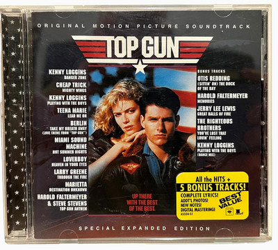 TOP GUN Movie Soundtrack (Bonus Tracks) (1999) - EXPANDED EDITION CD