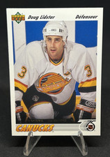 Doug Lidster - 4 Time Canucks Babe Pratt Winner - FRENCH 1991-92 Upper Deck #290