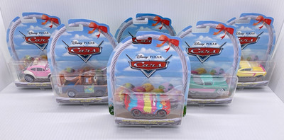 Disney Pixar CARS 2026 EASTER EDITION ~ Full Set Of 6 ~ 1:55 Diecast ~ BRAND NEW