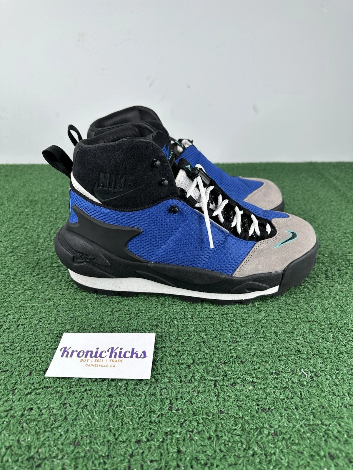 Size 8.5 - Nike x Sacai Magmascape SP Hiking Sneakers Blue Black FN0563-400