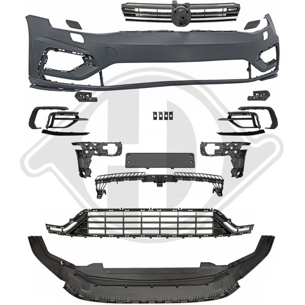 2216351 StoßStange Vorne FüR VW Golf VII (5G1, BQ1, BE1, BE2)-image