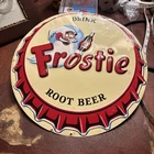 Vintage Rare 13” Frostie Root beer Soda Sign